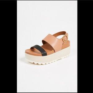 NWT- Platform Sandals by Chloe Jenna, 38